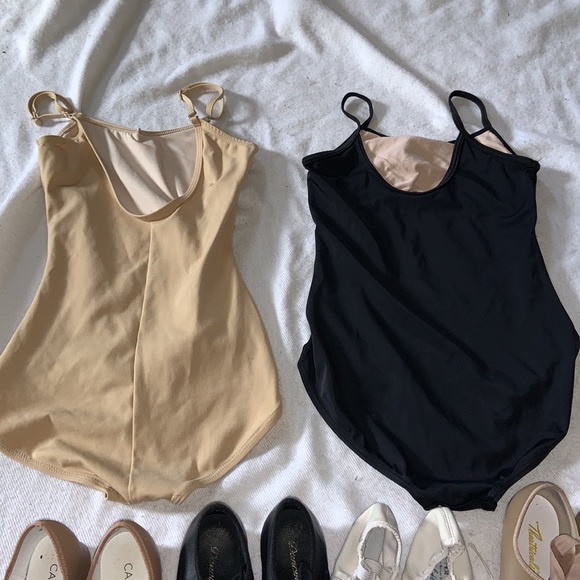 Capezio theatricals ABT tap and ballet shoes Balera CHILD L leotards RECITAL LOT - Picture 6 of 10